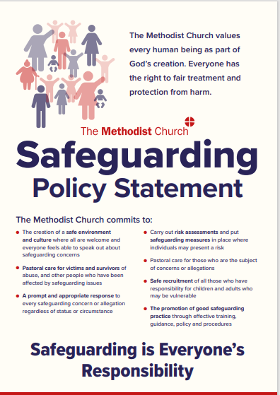 Newquay Methodist Church Safeguarding Policy